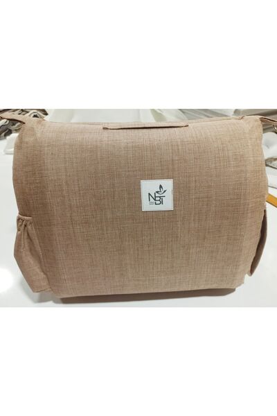 Nisababy Nisa Baby Tasarım Gri Uyku Fili Oyun Arkadaşı Ve Cantalı Reflü Yatağ...