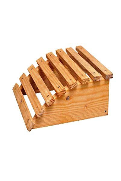 Tasarım Masa Altı Ayaklık, Ayak Desteği, Ayak Standı, Ahşap Ayak Yükseltici [...