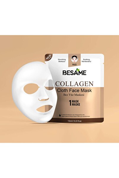 Besame Kozmetik Besame Collagen Nem Bombası Kağıt Maske 10 Lu Paket