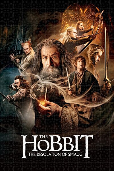 Jeronkarji The Hobbit: The Desolation of Smaug (2013) Film Posterinin 1000 Pa...