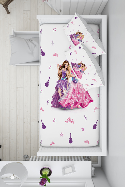 Talia Home طقم غطاء لحاف سرير مونتيسوري مقاس 100x200 - Tlam-303