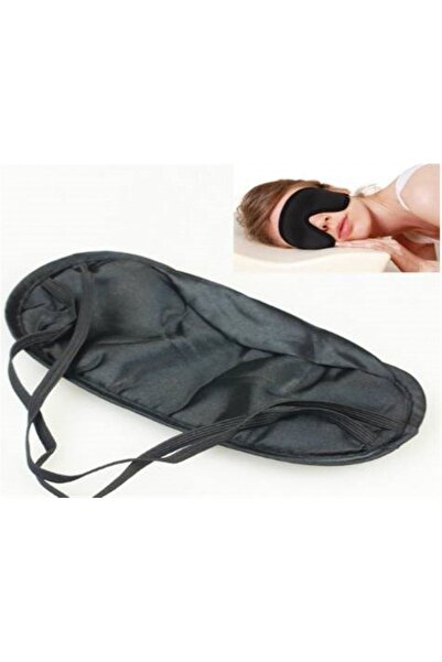 alpanya Uyku Maskesi Işık Vurma Önleyici Göz Bandı Unisex Maske Seyahat Uyku Göz Bandı Uyuma Bandı Bandajı