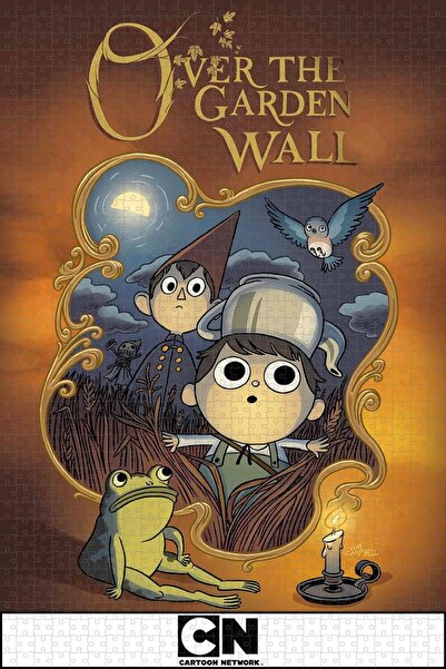 Jeronkarji Over the Garden Wall (2014) Film Posterinin 1000 Parça Puzzle Yapbozu