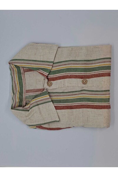 Ares Kids Fashion Cămașă elegantă de in pentru bărbați - albă și imprimată, îmbrăcăminte pentru copii și bebeluși, ocazii speciale