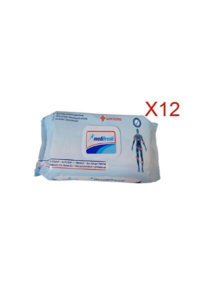 Medifresh Vücut Temizleme Havlusu 50'li - Perine Bölgesi Vücut Temizleme Mend...