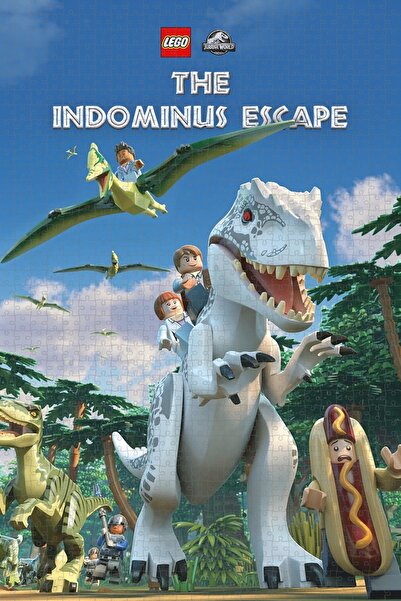 Jeronkarji Jurassic World: The Indominus (2016) Film Posterinin 1000 Parça Pu...