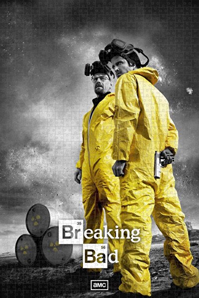 Jeronkarji Breaking Bad (2008) Film Posterinin 1000 Parça Puzzle Yapbozu