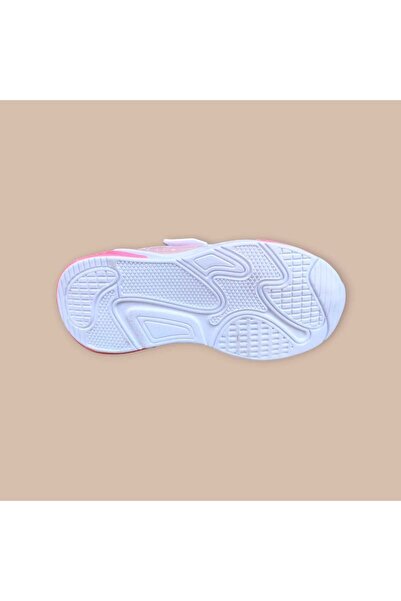 pepino Faylon Sole Ultra Light Children's Sports Shoes - White Pink, Velcro Air Mesh