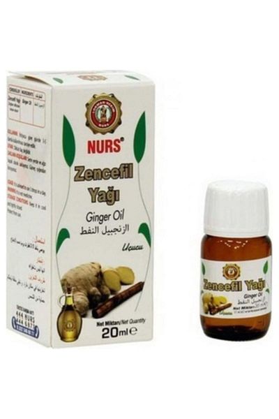Lokman Ginger Oil 20ml - Pure Cold Pressed