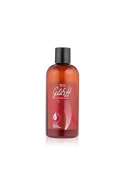 Huncalife Glash 2 In 1 - 400 ml Shampoo and Conditioner for Dry and Damaged Hair