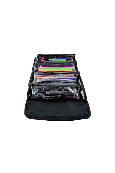 hobi market art Rabbit Patterned 4 Section Pencil Bag