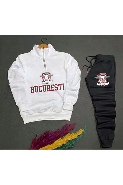 Pisa Art Rapid Bucharest Bucharest Sweatshirt and Sweatpants - 2-Piece Combination Set
