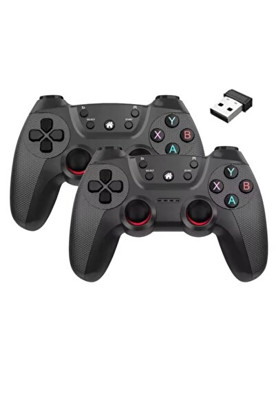 MKMTEKNOLOJİ 2.4G TV/BOX/Steam/PC/PS3/Linux/iphone/android Uyumlu Çift Kol