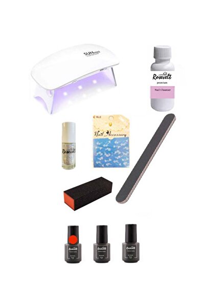 ROSEVELT Kalıcı Oje Seti Kırmızı