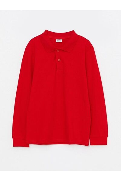 LC Waikiki Μακρυμάνικο μπλουζάκι Polo Neck Basic για αγόρι - W20843z4