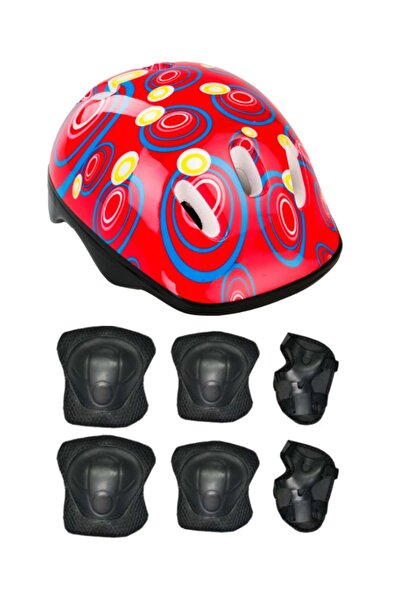 Fark Teknoloji Scooter Paten Bisiklet Kask Dizlik Dirseklik Bileklik Seti (3-...