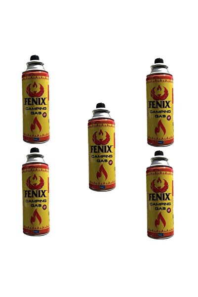 CAMPING TIME 5 Li Gaz Kartuşu Set Beşli Pürmüz Gazı 5 Adet 227 gr Kamp Gazı K...