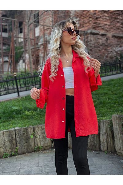 MFU collection Viscose Oversize Shirt