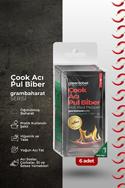 Greenlabel Greenlabel Çook Acı Pul Biber