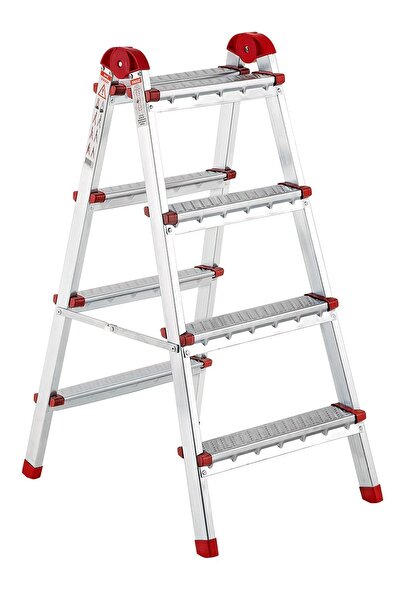 AYYILDIZ Hkm Ticaret Ayyıldız 4 4 Basamak Çift Çıkışlı Profil Merdiven