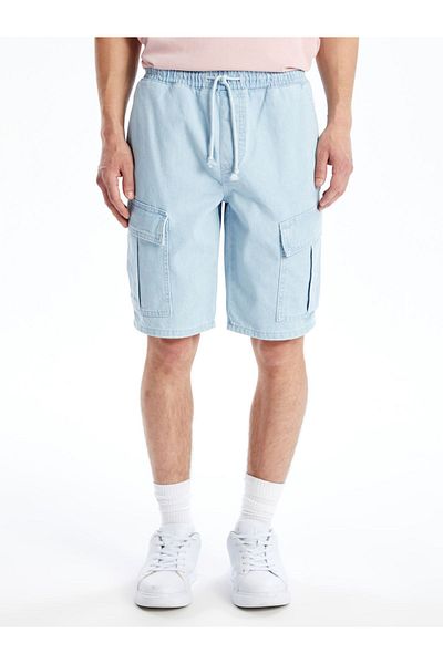 LC Waikiki Bequeme Passform – Jeans-Shorts für Herren