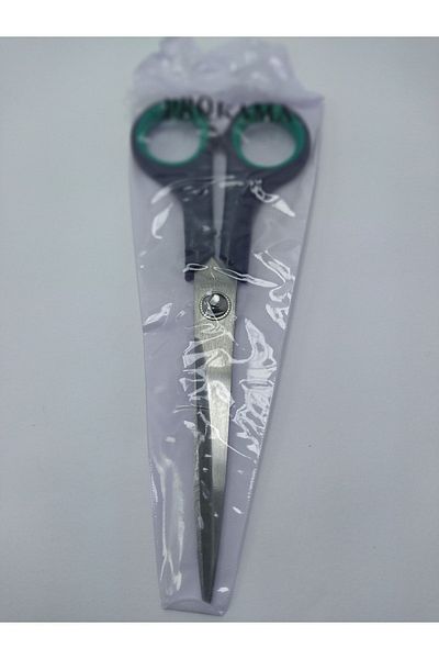 DİBA AVM Scissors Are Used For Fabric Cutting And Paper Cutting High Quality Stainless Steel Green Scissors 18cm