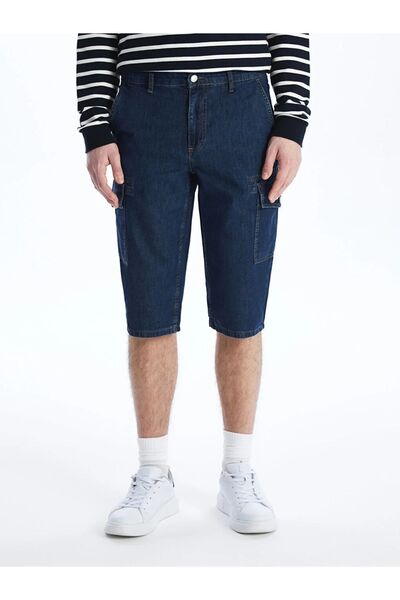 LC Waikiki LCW Jeans Standart Kalıp Erkek Jean Bermuda