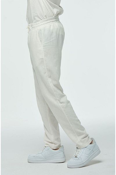 Quagga Men's Summer Suit - Stylish Cotton Linen Shirt and Trousers