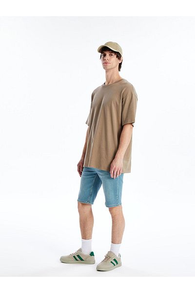 LC Waikiki Men's Slim Fit Jean Shorts