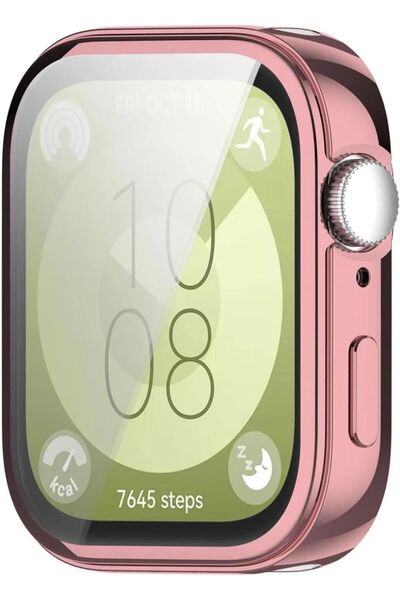 mimtec Huawei Watch Fit 3 - Screen and Frame Protector Silicone