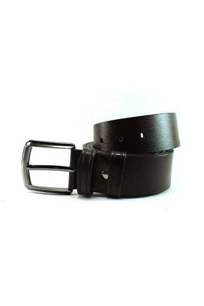 MENTOR REGALO Coffee Color Large Size Δερμάτινη αθλητική ζώνη - 83010