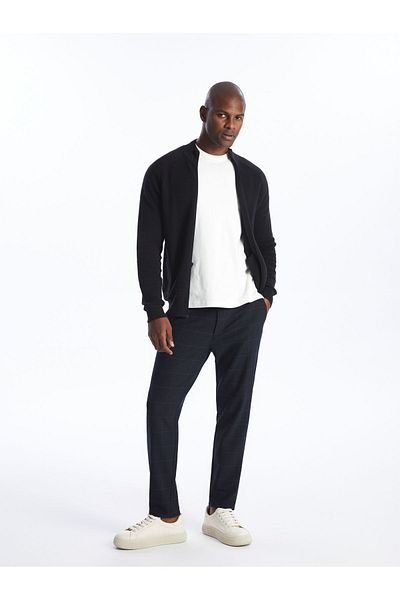 LC Waikiki Slim Fit Plaid Men's Trousers