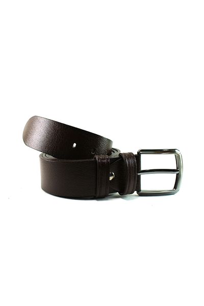 MENTOR REGALO Coffee Color Large Size Δερμάτινη αθλητική ζώνη - 83010