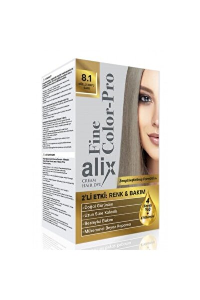 Alix Fine Color-pro 8.1 Küllü Koyu Sarı