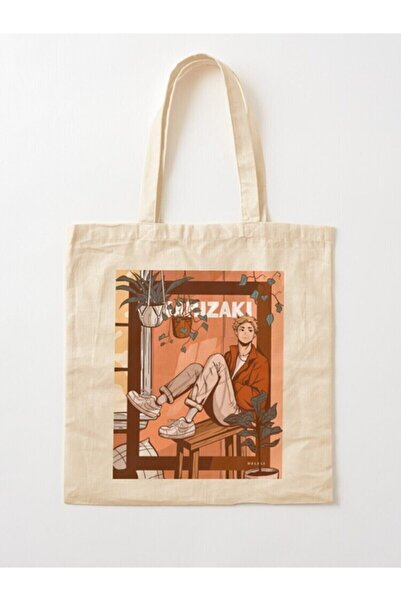 Atölye Semperra Ακατέργαστη υφασμάτινη τσάντα Atsumu Miya