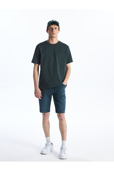 LC Waikiki Slim-Fit-Jeansshorts für Herren