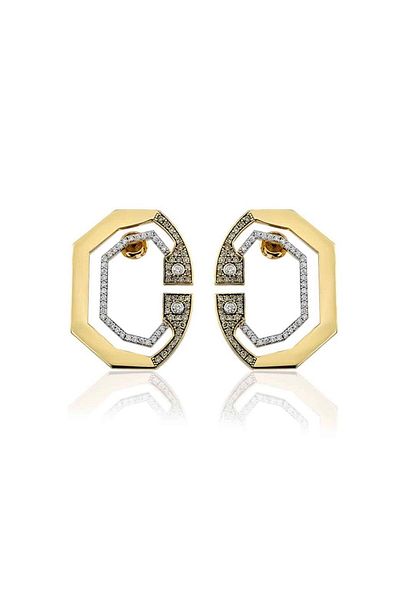 CHARMLUCKY Steel Leyla Crab Earrings