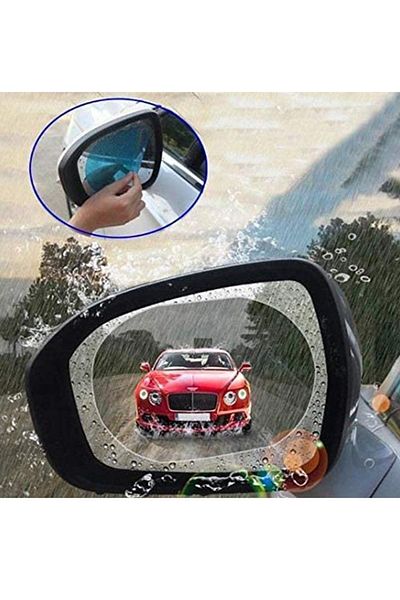 MeyZone Auto Exterior Mirror Rain Slider Rainproof Slider Film 2 Pieces (right/left)