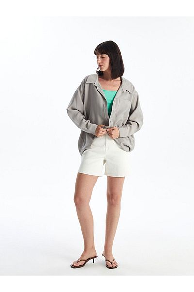 LC Waikiki Slim-Fit-Jeansshorts für Damen