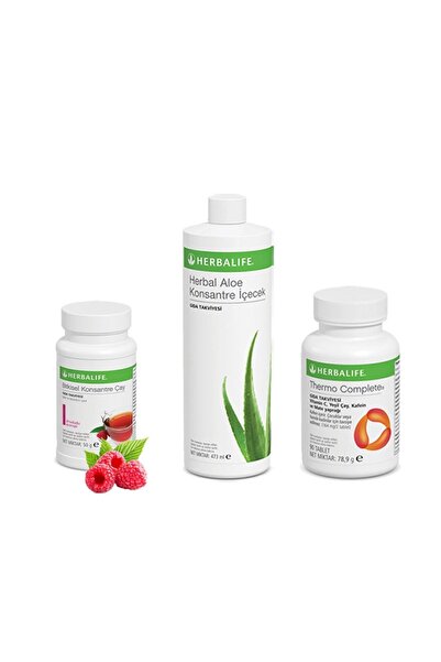 Herbalife Çay Ahududu - Aloe Vera - Thermo Complete
