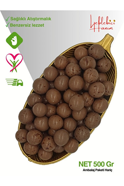MEK Lüks Çikolata Kaplama Çorum Özel Serisi Sütlü Çikolatalı Leblebi 500 gr
