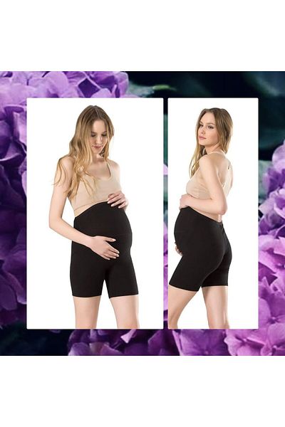 Valeria Fratta Flexible and Soft Maternity Leggings - Comfortable Boxer