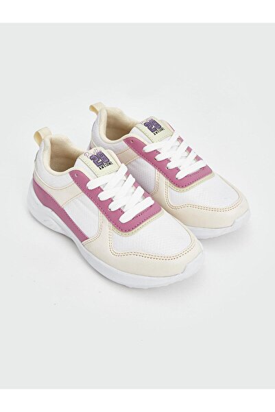 LC Waikiki LCW STEPS Bağcıklı Renk Bloklu Kız Çocuk Spor Ayakkabı