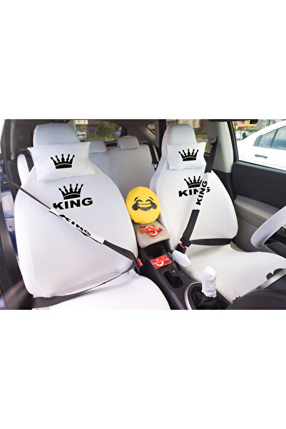FAMOYEX oto kılıf tofaş Sahin  Oto Koltuk Servis Kılıfı Penye king Baskılı Ön...
