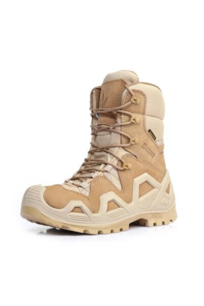 SINGLE SWORD Τακτικές μπότες μπεζ