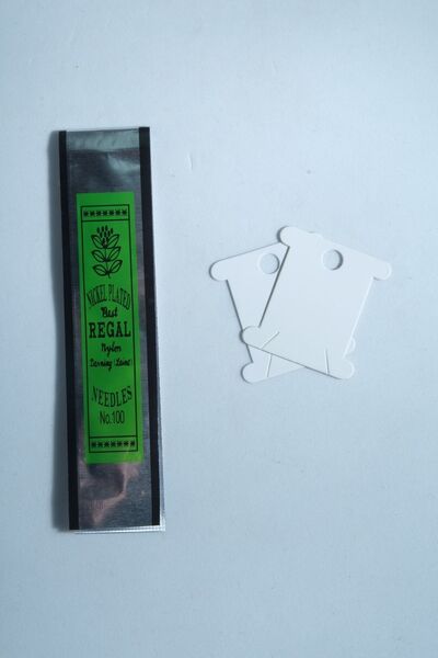 Eskişehir hobi sanat Regal 100 Numara 10cm Kum Boncuk Miyuki Iğnesi Esnek Yum...