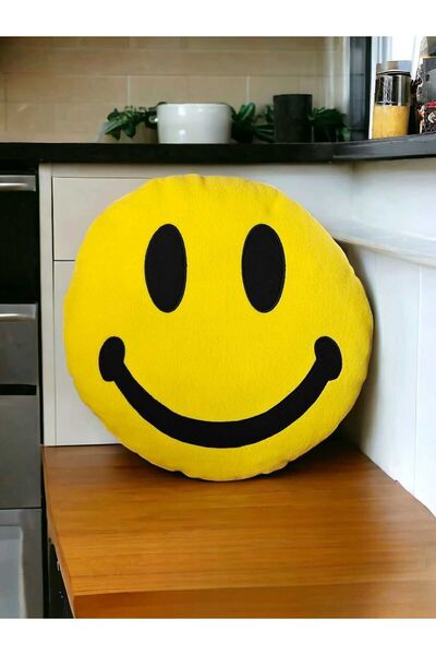Mellito Toyzz45 Cm Large Size - Cute Smiley Smiling Face Emoji Pillow