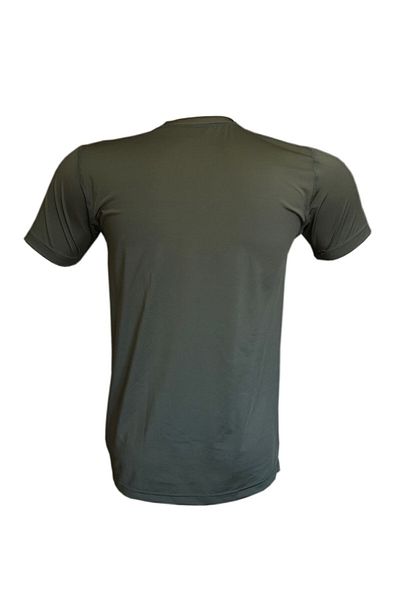 FLAŞ Men's Military Thermal Microfiber Short Sleeve Khaki T-Shirt