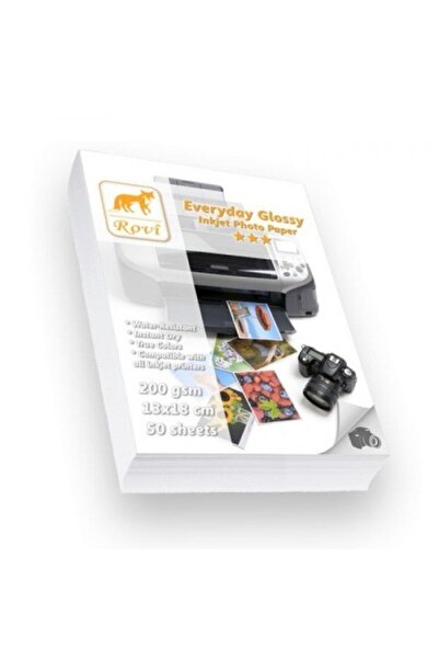 ROVİ Everyday Parlak 13x18 Fotoğraf Kağıdı 200 gr 50 Yaprak