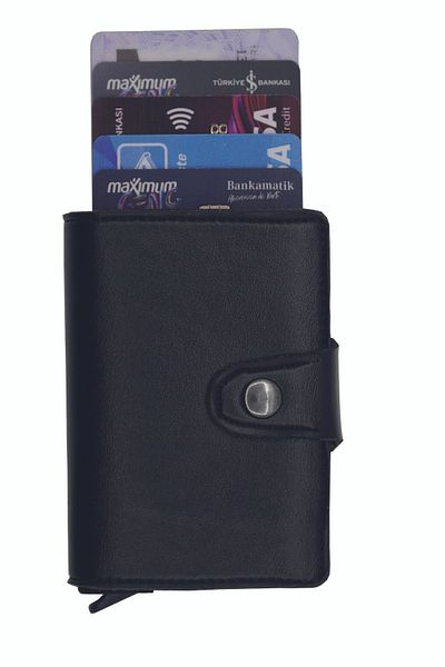 Goldlife Leather Wallet & Card Holder with Mechanism